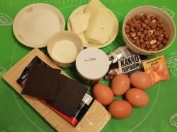 вафельный торт Ферреро Роше - шаг 1