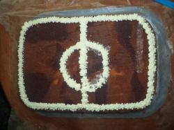 Торт Футбольное поле - шаг 15