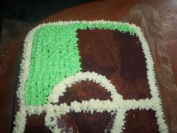 Торт Футбольное поле - шаг 19