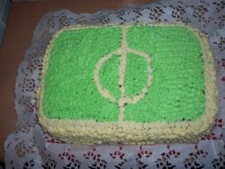 Торт Футбольное поле - шаг 20