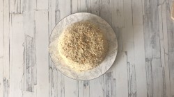 Торт из крекера рыбки на скорую руку без выпечки - шаг 17 Торт из крекера рыбки на скорую руку без выпечки - шаг 17