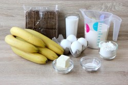 Торт из шоколадного печенья без выпечки - шаг 1 Торт из шоколадного печенья без выпечки - шаг 1