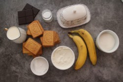 Торт карамелизированный с бананами - шаг 1 Торт карамелизированный с бананами - шаг 1