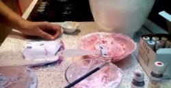 Торт корзина с цветами на 8 Марта - шаг 19