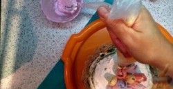 Торт корзина с цветами на 8 Марта - шаг 20