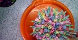 Торт корзина с цветами на 8 Марта - шаг 21