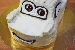 Торт машина для мальчика из крема - шаг 12 Торт машина для мальчика из крема - шаг 12