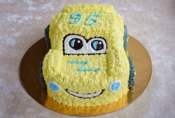 Торт машина для мальчика из крема - шаг 14 Торт машина для мальчика из крема - шаг 14