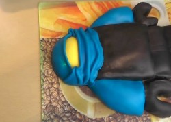 Торт Лего Ниндзяго из мастики - шаг 9