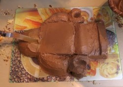 Торт Лего Ниндзяго из мастики - шаг 3