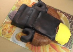 Торт Лего Ниндзяго из мастики - шаг 6