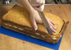 Торт Миньон шоколадный бисквит из мастики - шаг 17 Торт Миньон шоколадный бисквит из мастики - шаг 17