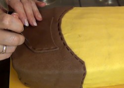 Торт Миньон шоколадный бисквит из мастики - шаг 31 Торт Миньон шоколадный бисквит из мастики - шаг 31