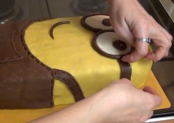 Торт Миньон шоколадный бисквит из мастики - шаг 33 Торт Миньон шоколадный бисквит из мастики - шаг 33