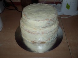 Торт Младенец из мастики - шаг 12 Торт Младенец из мастики - шаг 12