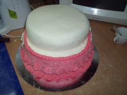 Торт Младенец из мастики - шаг 18 Торт Младенец из мастики - шаг 18