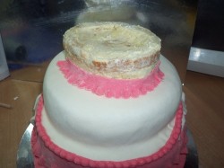 Торт Младенец из мастики - шаг 19 Торт Младенец из мастики - шаг 19