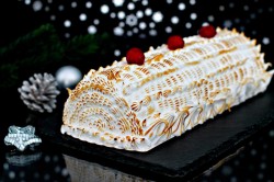 Муссовый торт Новогоднее полено - шаг 16 Муссовый торт Новогоднее полено - шаг 16