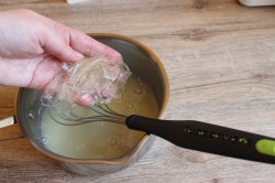 Муссовый торт Новогоднее полено - шаг 5 Муссовый торт Новогоднее полено - шаг 5