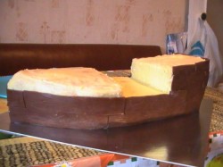 Торт Пиратский Корабль - шаг 20