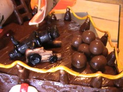 Торт Пиратский Корабль - шаг 29