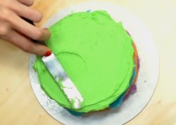 Торт Радужная Роза - шаг 7