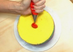 Торт Радужная Роза - шаг 9