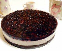 Торт с черной смородиной - шаг 12 Торт с черной смородиной - шаг 12