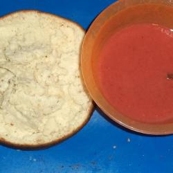 Ягодный торт с клубникой - шаг 7 Ягодный торт с клубникой - шаг 7