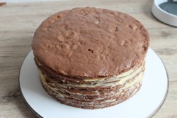 Торт Шоколадная девочка - шаг 10 Торт Шоколадная девочка - шаг 10