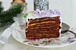 Торт Шоколадная девочка - шаг 12 Торт Шоколадная девочка - шаг 12