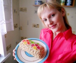 Рулет Сказка с цукатами - шаг 9