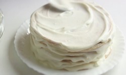 Торт на сметане без яиц на сковороде - шаг 9