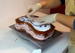 Торт Свинка Пеппа йогуртовый - шаг 7