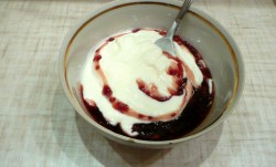 Торт Вулкан йогуртовый - шаг 3 Торт Вулкан йогуртовый - шаг 3