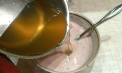 Торт Вулкан йогуртовый - шаг 4 Торт Вулкан йогуртовый - шаг 4