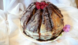 Торт Вулкан йогуртовый - шаг 26 Торт Вулкан йогуртовый - шаг 26