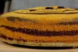 Торт Зебра на сметане и кефире - шаг 14