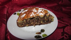 Торт Зебра на кефире - шаг 11