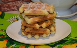 Венские вафли из творога - шаг 11