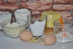 Венские вафли из творога - шаг 1