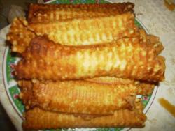 Вафли на яйцах сливочном масле в советской вафельнице - шаг 14