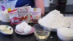 Ванильные булочки с сахаром и корицей - шаг 1 Ванильные булочки с сахаром и корицей - шаг 1