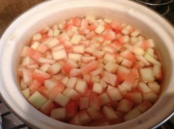 Варенье из арбузных корок с лимоном - шаг 4 Варенье из арбузных корок с лимоном - шаг 4