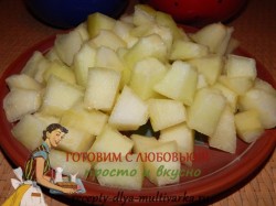 Варенье дыни апельсины в мультиварке - шаг 3 Варенье дыни апельсины в мультиварке - шаг 3