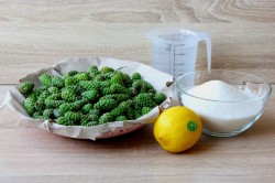 Варенье из сосновых или еловых шишек - шаг 1 Варенье из сосновых или еловых шишек - шаг 1