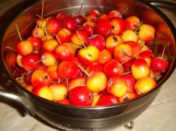 Варенье с крахмалом из райских яблок - шаг 2 Варенье с крахмалом из райских яблок - шаг 2