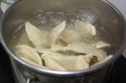 Вареники с картошкой и квашеной капустой - шаг 14 Вареники с картошкой и квашеной капустой - шаг 14