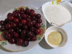 Вишневое варенье с желатином из вишни - шаг 1 Вишневое варенье с желатином из вишни - шаг 1