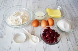 Вишневый кекс - шаг 1